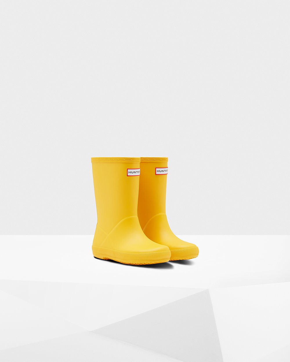 Botas de Lluvia Hunter Niños - Original First Classic - Amarillos - UDLBSEX-97